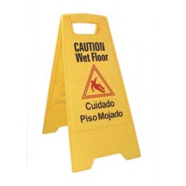 Advertencia para piso mojado